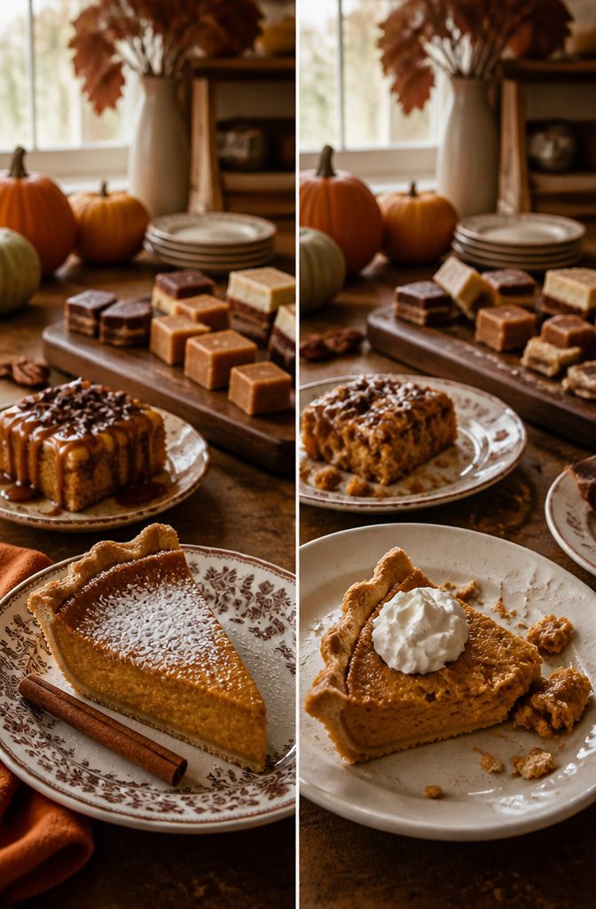 Fall Baking Desserts: 15 Recipes for Pumpkin, Apple and Pecan 19 A dessert plate dusted with powdered sugar.