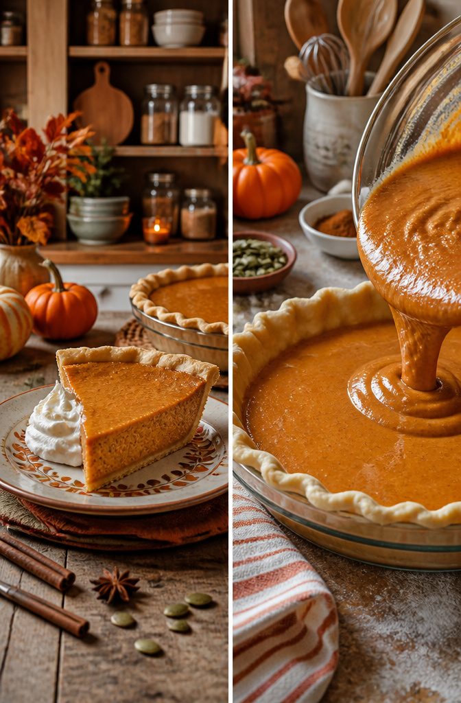 Fall Baking Desserts: 15 Recipes for Pumpkin, Apple and Pecan 5 A pumpkin pie with a custard filling and golden crust.