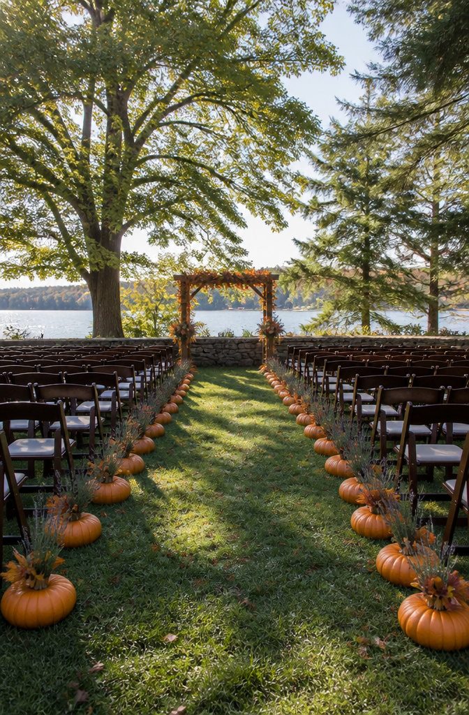 Pumpkin Aisle Decor