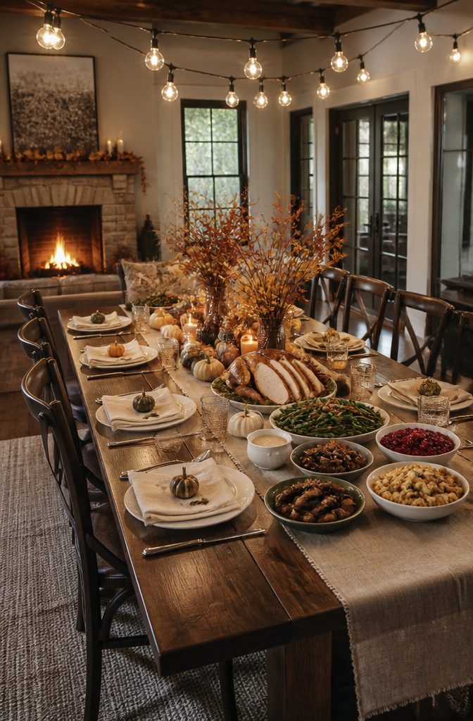 Thanksgiving Mushroom Recipes for the Holiday Table 13 Roasted mushrooms served beside sliced turkey on a plate.